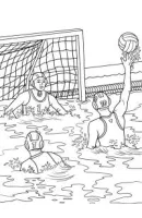 Olympische spelen kleurplaat 18